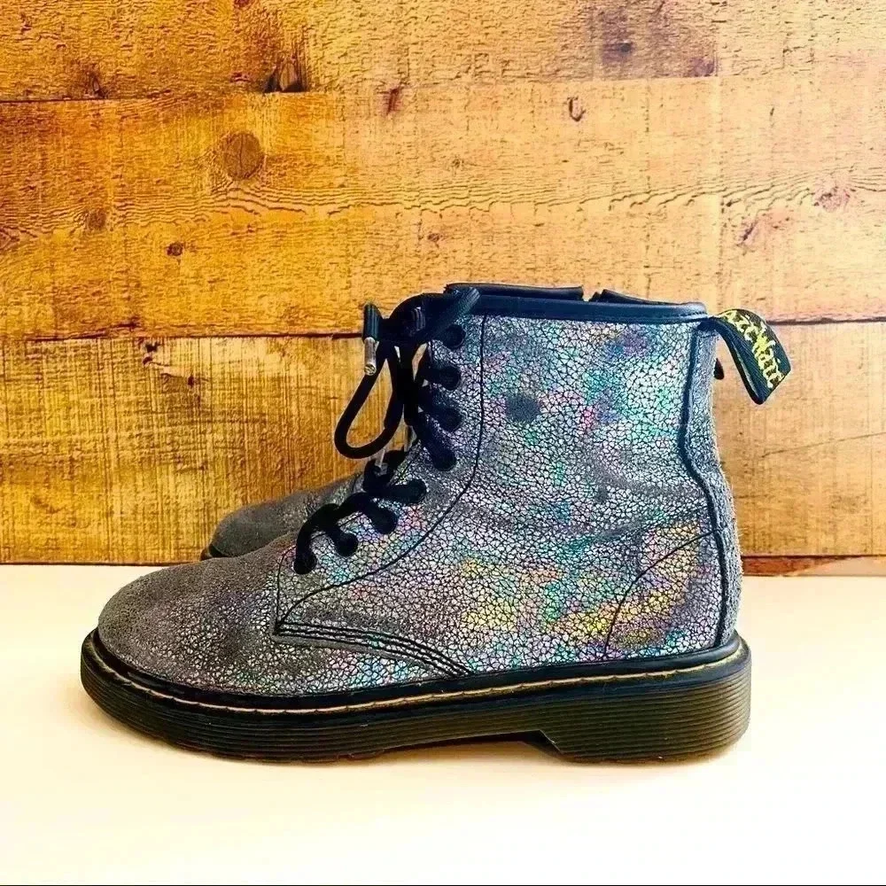 Dr. Martens Delaney Glitter Girl Boots